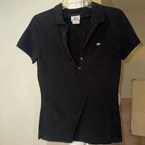 Black Lacoste polo shirt - Size 40